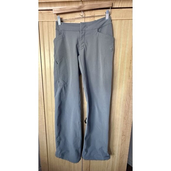 Mountain Hardware Women’s Gray Hiking Pants Size 2 Outdoors Casual Nylon Size 2 - Picture 1 of 8